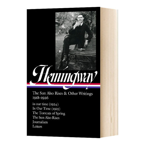 英文原版 精装小说 Hemingway 1918-1926 海明威 1918-1926 英文版