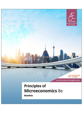 英文原版 Principles of Microeconomics 曼昆 微观经济学原理 第8版 英文版 进口英语原版书籍