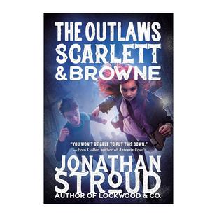 英文版 书籍 Browne Outlaws 斯嘉丽和布朗系列1 The and 进口英语原版 英文原版 亡命之徒 Scarlett