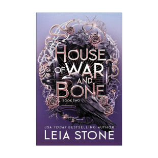 Leia Bone and 英文原版 City 热门奇幻小说 Stone 镀金之城系列1 War 战争与骨头之屋 书籍 进口英语原版 Gilded House