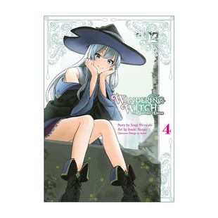 同名动漫漫画 书籍 Witch 进口英语原版 英文版 白石定规 流浪女巫 魔女之旅4 Wandering 英文原版