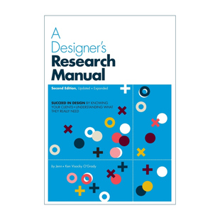 Research 进口英语原版 书籍 英文版 Designer 设计师研究手册 英文原版 Manual