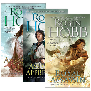 英文原版 The Farseer Trilogy 刺客正传系列3册 豆瓣推荐 奇幻小说 文学 Robin Hobb 英文版 进口英语原版书籍