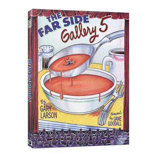 漫画集 The 英文原版 黑色幽默 进口英语原版 Side 英文版 Far 书籍 Gallery 盖里拉森 远端画廊5