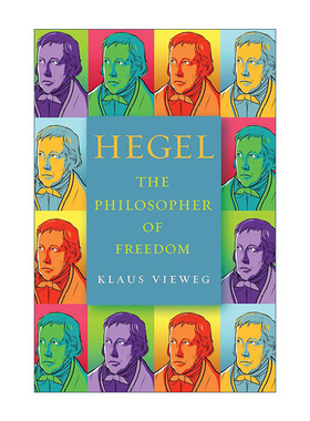 英文原版 Hegel 黑格尔传记 自由的哲学家 Klaus Vieweg 精装 英文版 进口英语原版书籍