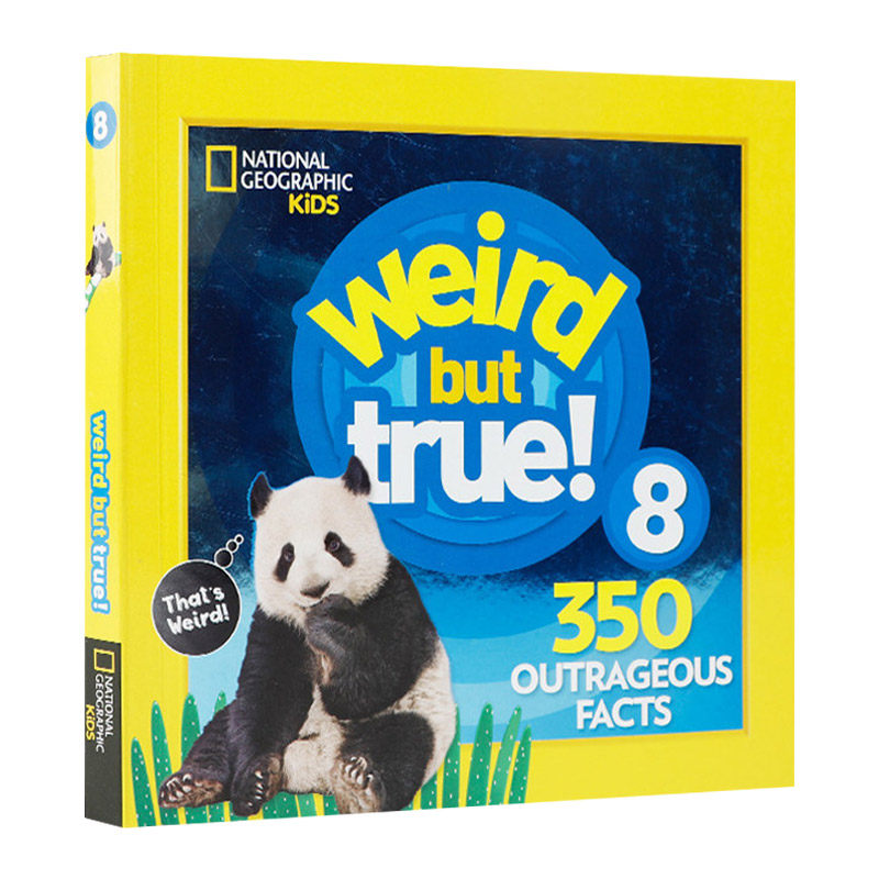 英文原版 Weird But True 8: Expanded Edition 真的好奇怪8 英文版儿童全英语书