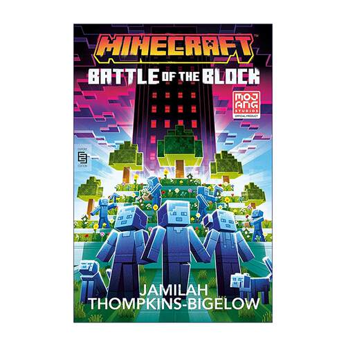 英文原版 Minecraft Battle of the Block 我的世界26 街区保卫战 小说 精装 英文版 进口英语原版书籍