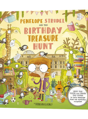 英文原版 Penelope Strudel And the Birthday Treasure Trail 生日宝藏之路 精品绘本 精装 英文版 进口英语原版书籍儿童全英语书