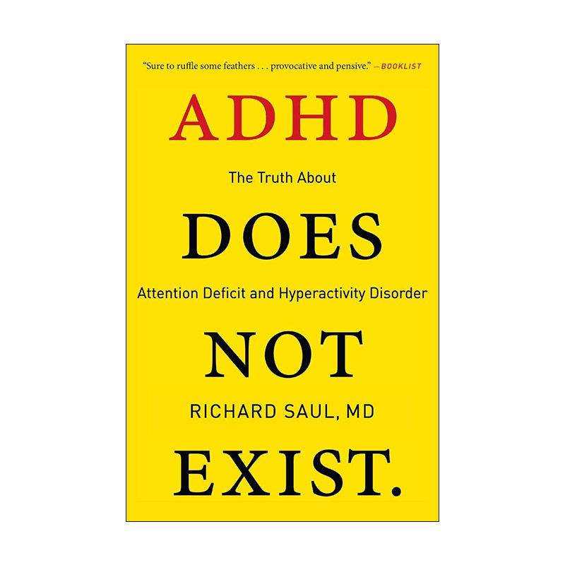 英文原版 ADHD Does Not Exist 注意力缺陷多动症的真相 英文版 进口英语原版书籍