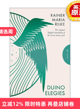 英文原版 Duino Elegies 杜伊诺哀歌 里尔克 英文版 进口英语原版书籍