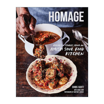 英文原版 Homage 来自阿米什美食厨房的创意食谱和故事 精装 英文版 进口英语原版书籍