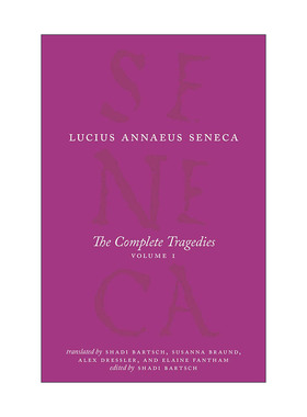 英文原版 The Complete Tragedies Volume 1 The Complete Works of Lucius Annaeus Seneca完整悲剧集 卷一 芝加哥大学塞涅卡系列