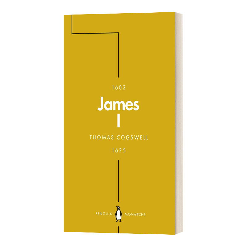 英文原版 James I Penguin Monarchs  英国君王史 詹姆斯一世 平装 英文版 进口英语原版书籍