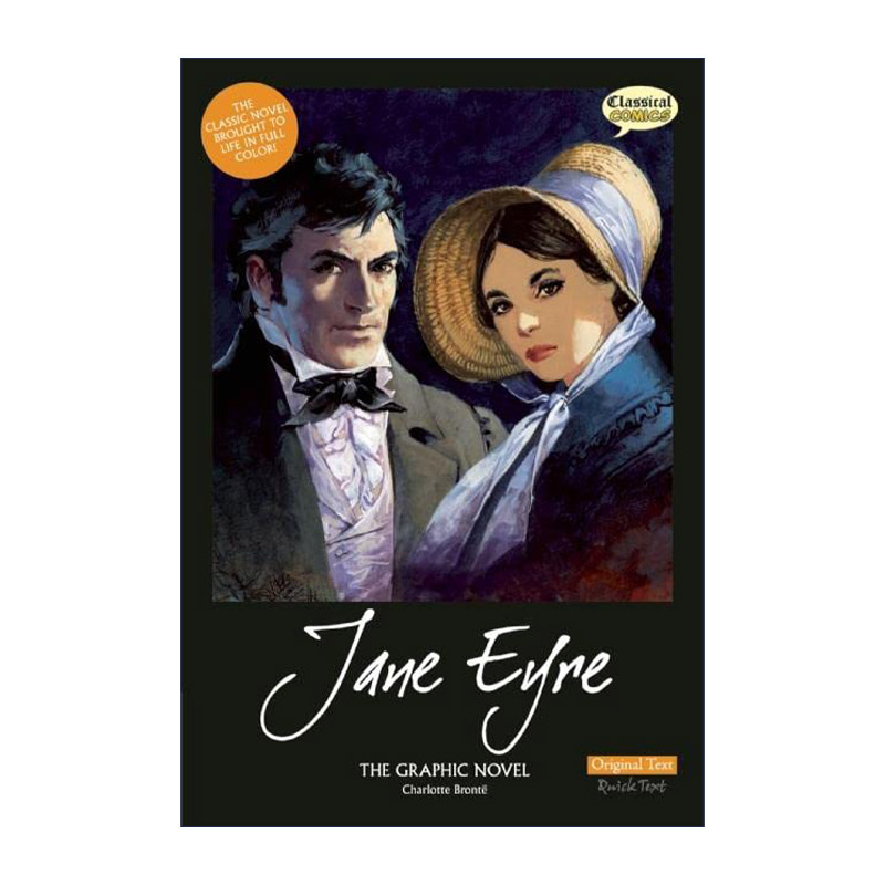 英文原版 Jane Eyre The Graphic Novel 简爱 经典文学全彩漫画版 夏洛蒂·勃朗特 英文版 进口英语原版书籍