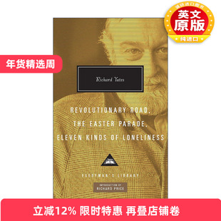 英文原版 Revolutionary Road The Easter Parade Eleven Kinds of Loneliness 革命之路 复活节游行 十一种孤独 理查德·耶茨