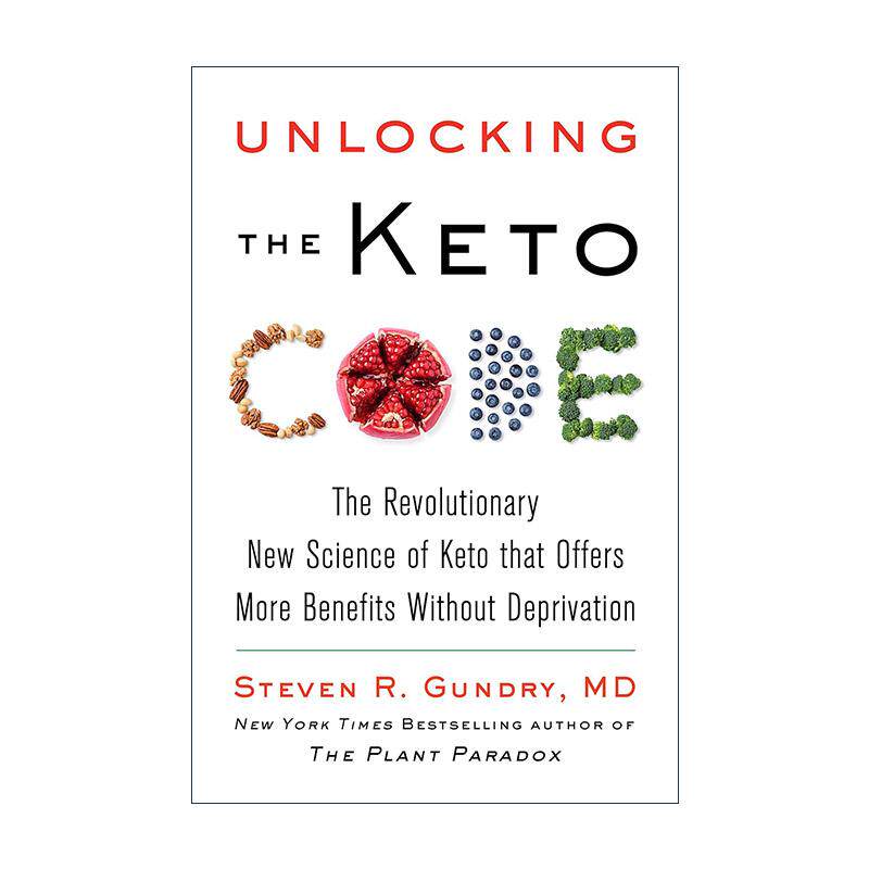 英文原版 Unlocking the Keto Code 破解生酮密码 生酮饮食的革命性新科学 精装 饮食悖论作者 英文版 进口英语原版书籍