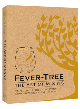 英文原版 精装 Fever Tree The Art of Mixing 鸡尾酒调制的艺术 餐饮食谱 英文版 进口英语原版书籍