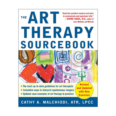 英文原版 Art Therapy Sourcebook 以画疗心 用艺术创作开启疗愈之旅 第2版 英文版 进口英语原版书籍
