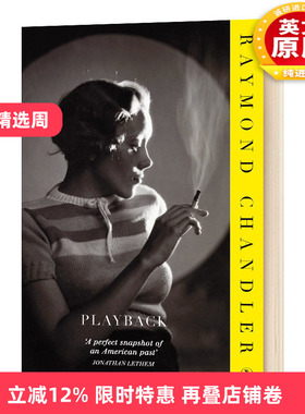 英文原版小说 Playback 雷蒙德钱德勒 重播 英文文学 英文版 进口英语原版书籍