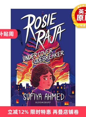 英文原版 Rosie Raja Undercover Codebreaker 罗茜·拉贾系列 秘密密码破译员 战时儿童小说 英文版 进口英语原版书籍