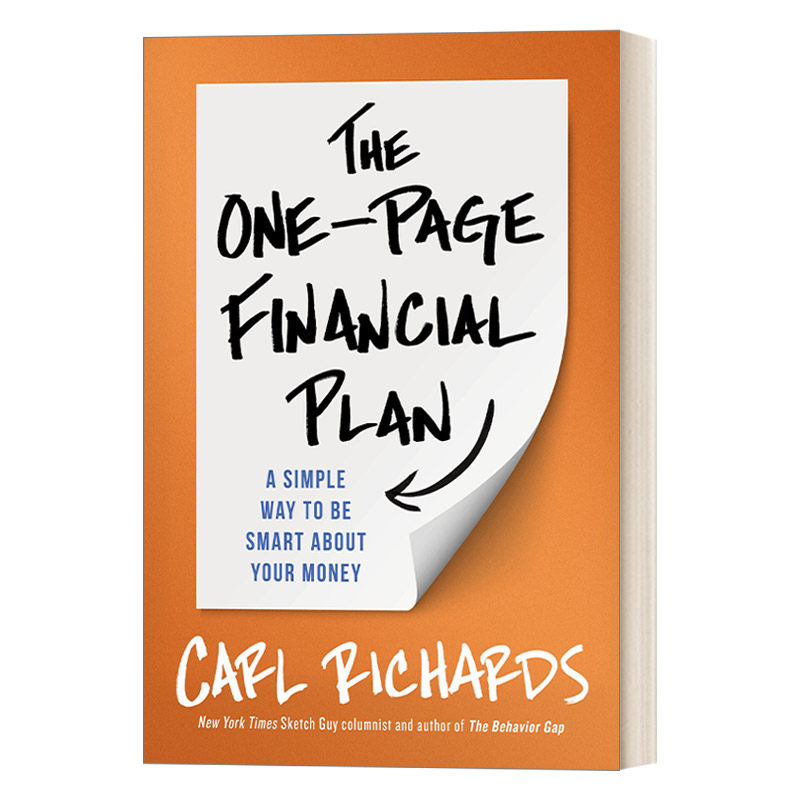 英文原版 The One-Page Financial Plan 单页财务计划 财务规划师教你最简单的理财法 英文版 进口英语原版书籍