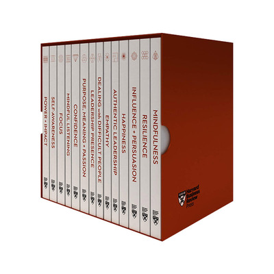 英文原版 HBR Emotional Intelligence Ultimate Boxed Set 哈佛商业评论 情商培养终极14册套装 英文版 进口英语原版书籍
