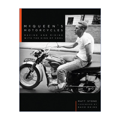 英文原版 McQueen's Motorcycles Racing and Riding with the King of Cool 麦昆的摩托车 与酷王一起赛车和骑行 精装 进口书籍