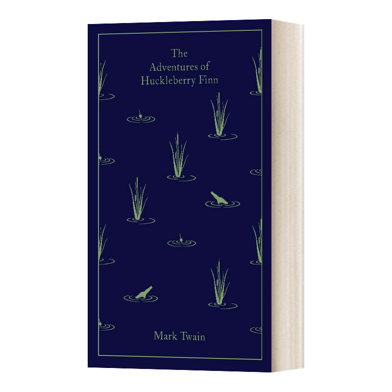英文原版 The Adventures of Huckleberry Finn 企鹅经典布面精装版 哈克贝利费恩历险记 英文版 进口英语原版书籍
