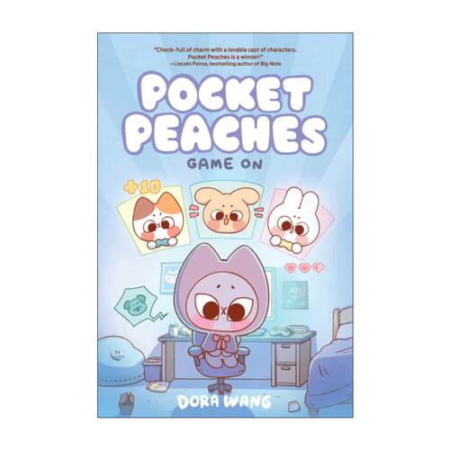英文原版 Pocket Peaches Game On 桃子太郎 游戏开始 精装 英文版 进口英语原版书籍
