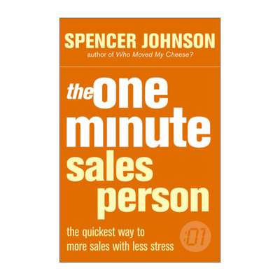 英文原版 One Minute Manager Salesperson 一分钟推销人 一分钟经理人系列 英文版 进口英语原版书籍