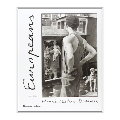英文原版 Henri Cartier-Bresson Europeans 亨利埃布列松摄影集 欧洲人 英文版 进口英语原版书籍
