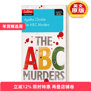 英文原版 Collins Agatha Christie ELT Readers B2 The ABC Murders 柯林斯阿加莎英语学习小说系列 ABC谋杀案 进口英语原版书籍