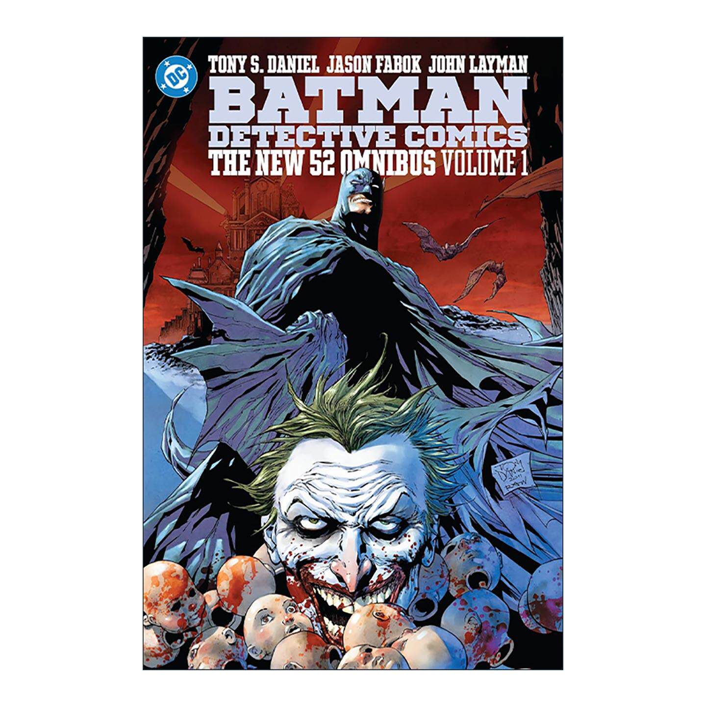 英文原版 Batman Detective Comics The New 52 Omnibus Vol. 1 蝙蝠侠 侦探漫画 新52精选集 卷一 DC 英文版 进口英语原版书籍