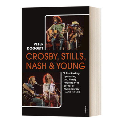 英文原版 Crosby  Stills  Nash & Young The Biography 民谣摇滚乐队CSNY传记 英文版 进口英语原版书籍