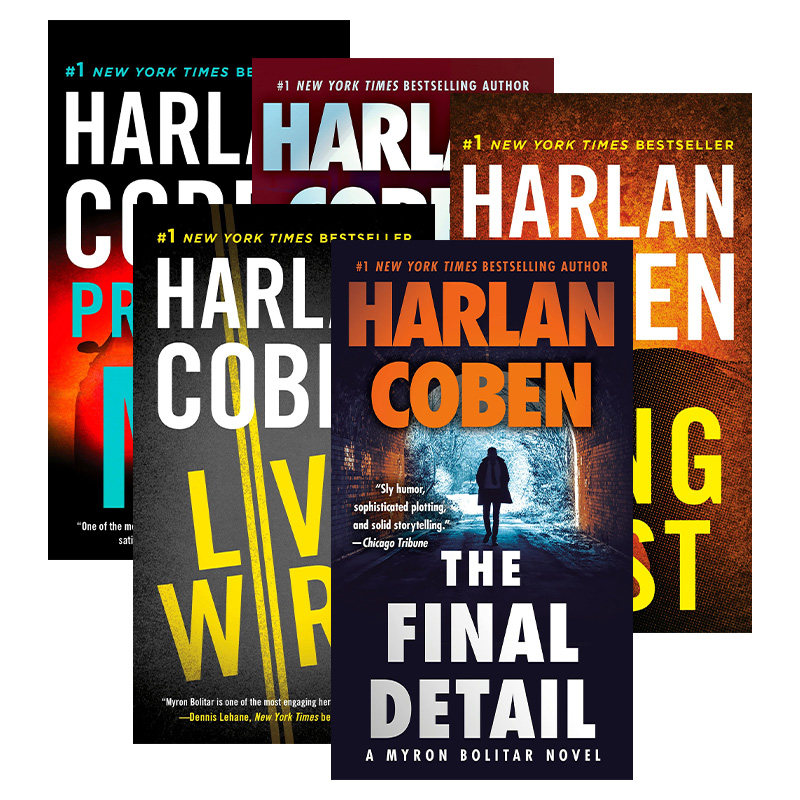 英文原版小说 A Myron Bolitar Novel 米隆 波利塔系列6-10册 潘多拉的救赎 承诺 永恒的迷失 英文版 进口英语原版书籍