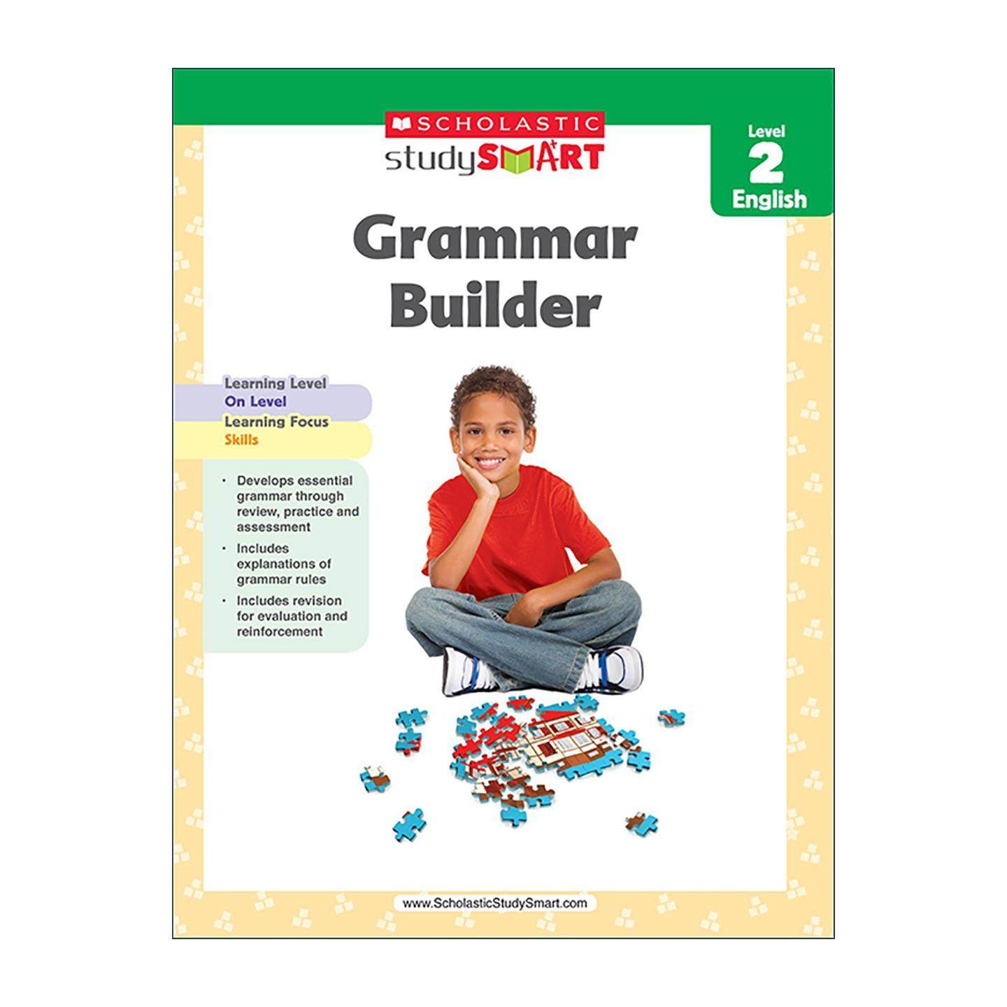 英文原版 Study Smart Grammar Builder Level 2 学乐聪明学习 英语语法建构2级 英文版 进口英语原版书籍