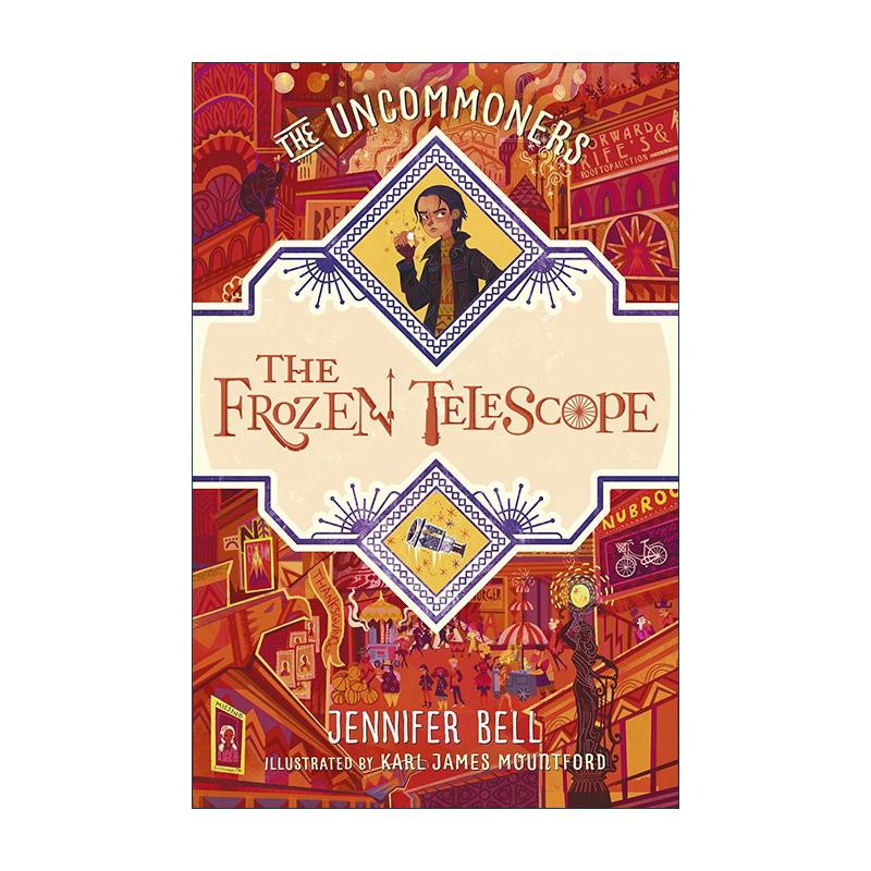 英文原版 The Frozen Telescope 魔法非凡族3 儿童奇幻历险小说系列 英文版 进口英语原版书籍