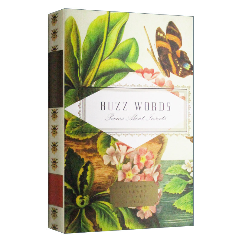 英文原版 Buzz Words Poems About Insects 昆虫的语言 人人图书馆诗选 精装 英文版 进口英语原版书籍
