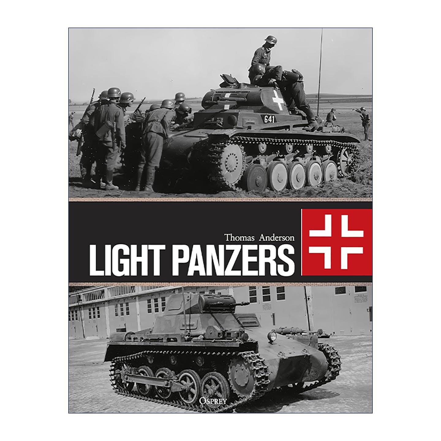 英文原版 Light Panzers 二战德国轻型装甲车 军事历史插图参考书精装 英文版 进口英语原版书籍