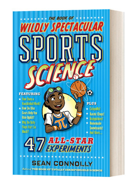 英文原版 The Book of Wildly Spectacular Sports Science 体育百科 精装 儿童STEM课外辅导读物 英文版 进口英语原版书籍