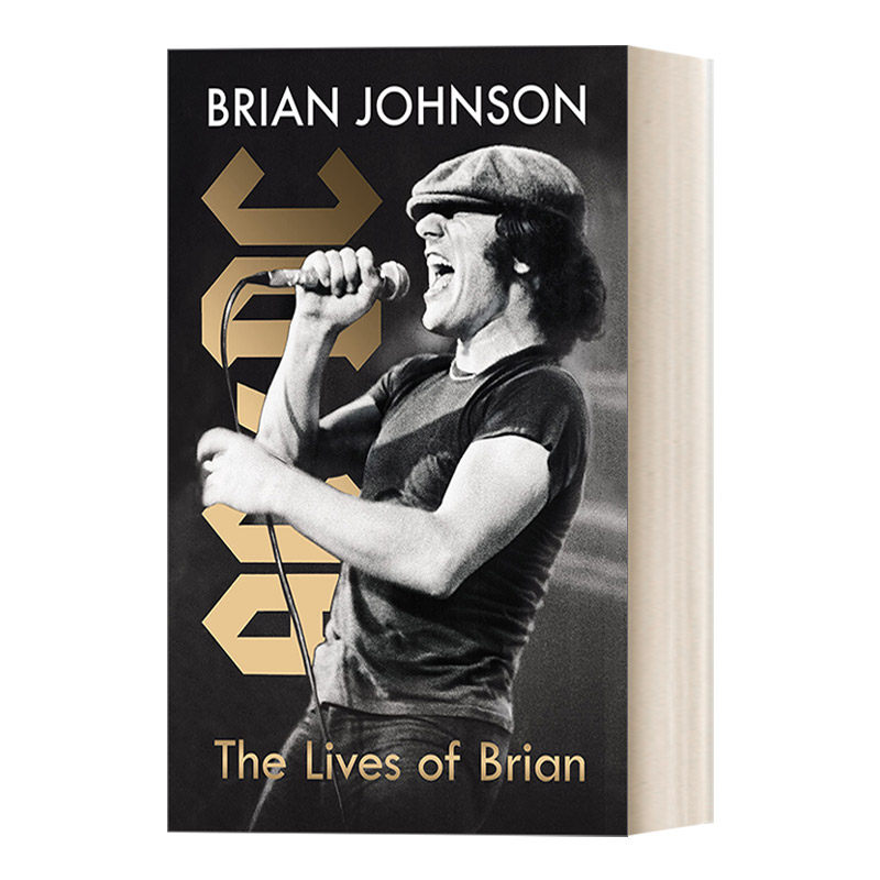 英文原版 the lives of brian 摇滚乐队ac/dc主唱布莱恩·约翰逊自传