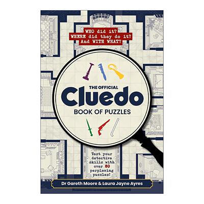 英文原版 Cluedo Book of Puzzles 妙探寻凶谜题集 经典谋杀悬疑游戏粉丝的礼品书 英文版 进口英语原版书籍