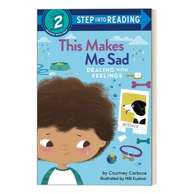 英文原版 Step into Reading 2 This Makes Me Sad Dealing with Feelings 学会处理情绪 这样会让我伤心 英文版 进口英语原版书籍
