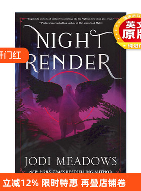 英文原版 Nightrender Salvation Cycle 01 夜行者 救赎周期系列1 奇幻小说 Jodi Meadows 英文版 进口英语原版书籍