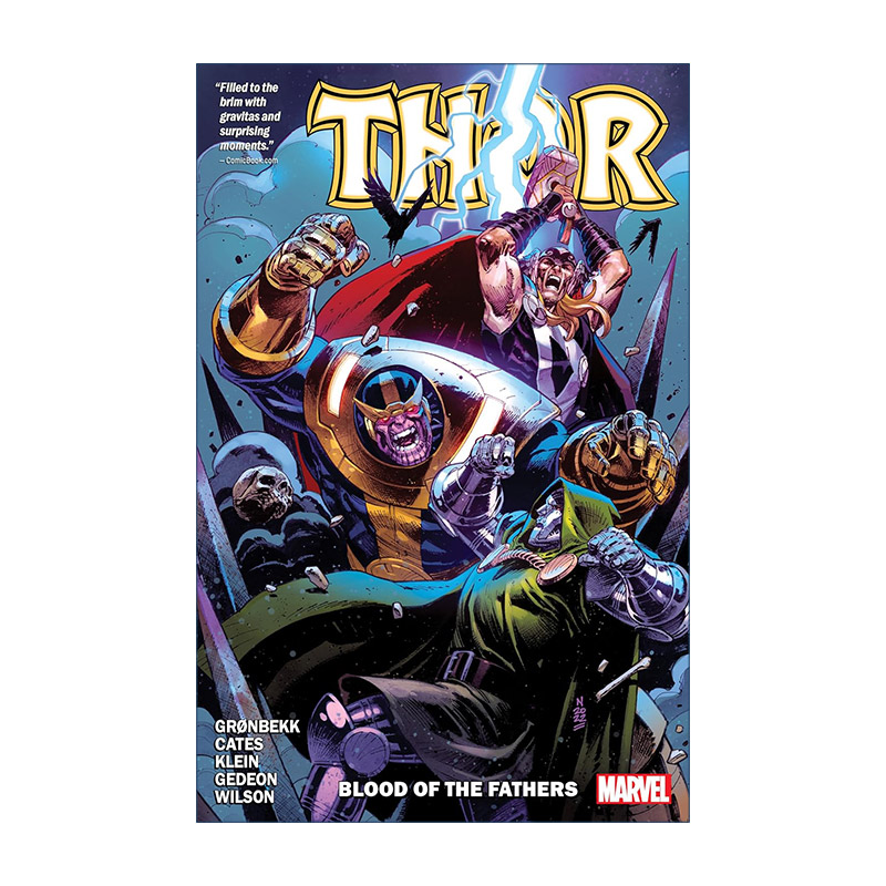 英文原版 Thor By Donny Cates Vol.6 Blood Of The Fathers雷神托尔卷六索尔漫威漫画复仇者联盟英文版进口英语原版书籍