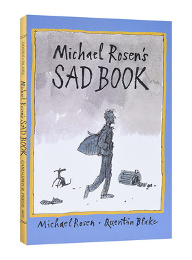英文原版 Michael Rosen's Sad Book 罗森爷爷 伤心书 儿童情绪管理精装绘本 Quentin Blake插图 英文版 进口英语原版书籍