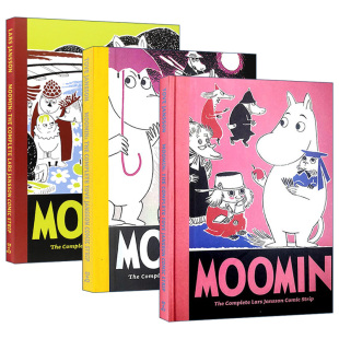 收藏 Book Tove Complete 英文原版 Comic 精装 英文版 6册 The 姆明谷漫画4 Strip 书籍 进口英语原版 Jansson Moomin