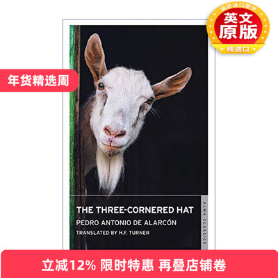 英文原版 The Three-Cornered Hat 三角帽 佩德罗·安托尼奥·德·阿拉尔孔 Alma经典文学 英文版 进口英语原版书籍