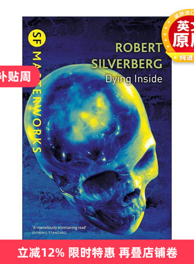 英文原版 Dying Inside 内心垂死 科幻大师佳作 星云奖得主罗伯特·西尔弗伯格Robert Silverberg 英文版 进口英语原版书籍