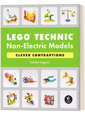 英文原版 LEGO Technic Non-Electric Models 02 Clever Contraptions 乐高技术创意书系列02 乐高非电动模型 机械搭建手工进口书